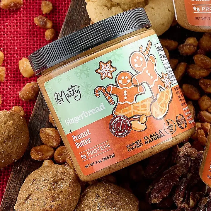 BNutty Gingerbread Peanut Butter